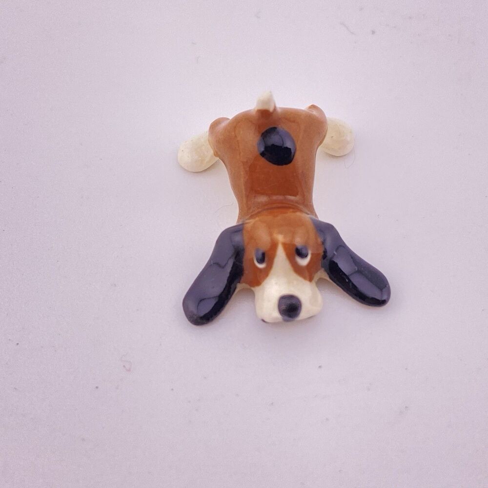 Vintage Hagen Renaker Hound Dog Miniature Figurine